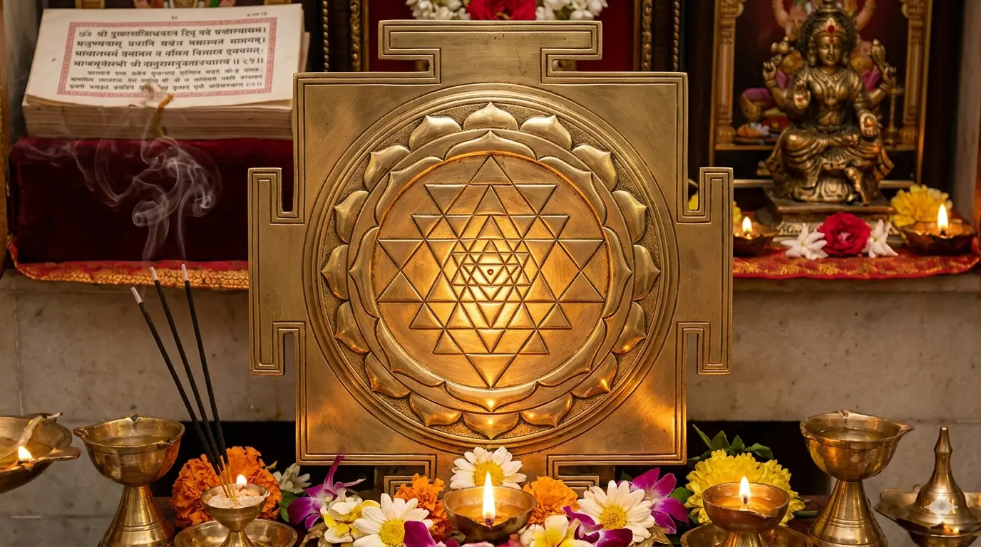 Siddh & Enegized Sri Yantra
