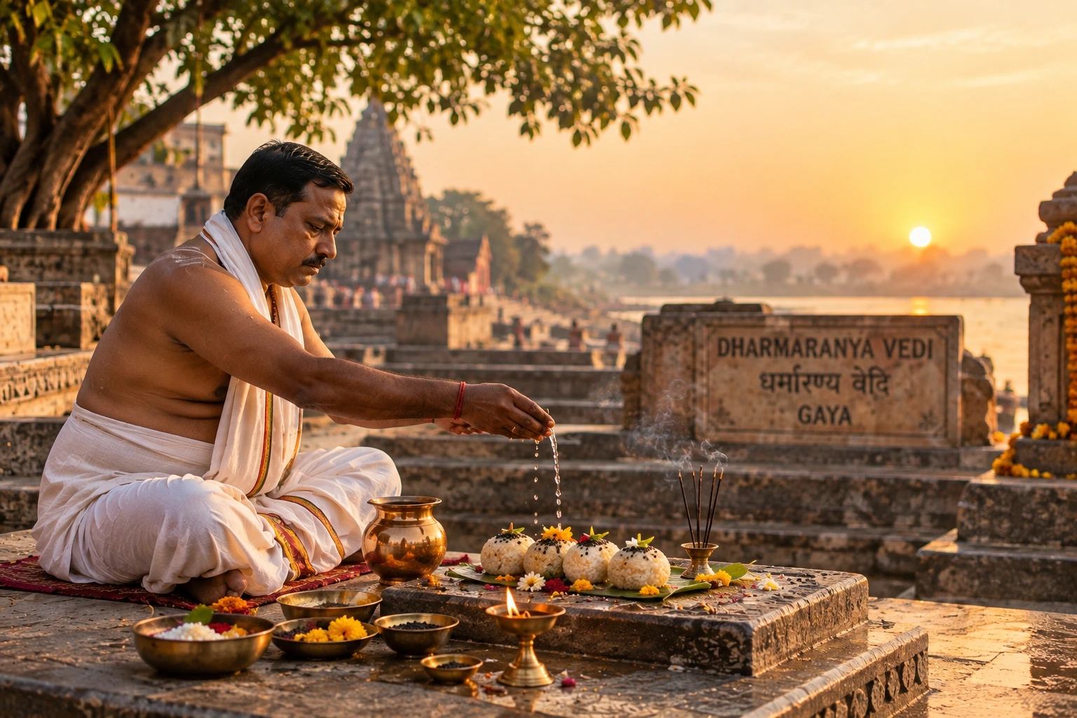 Pitra Tarpan at Gaya ji