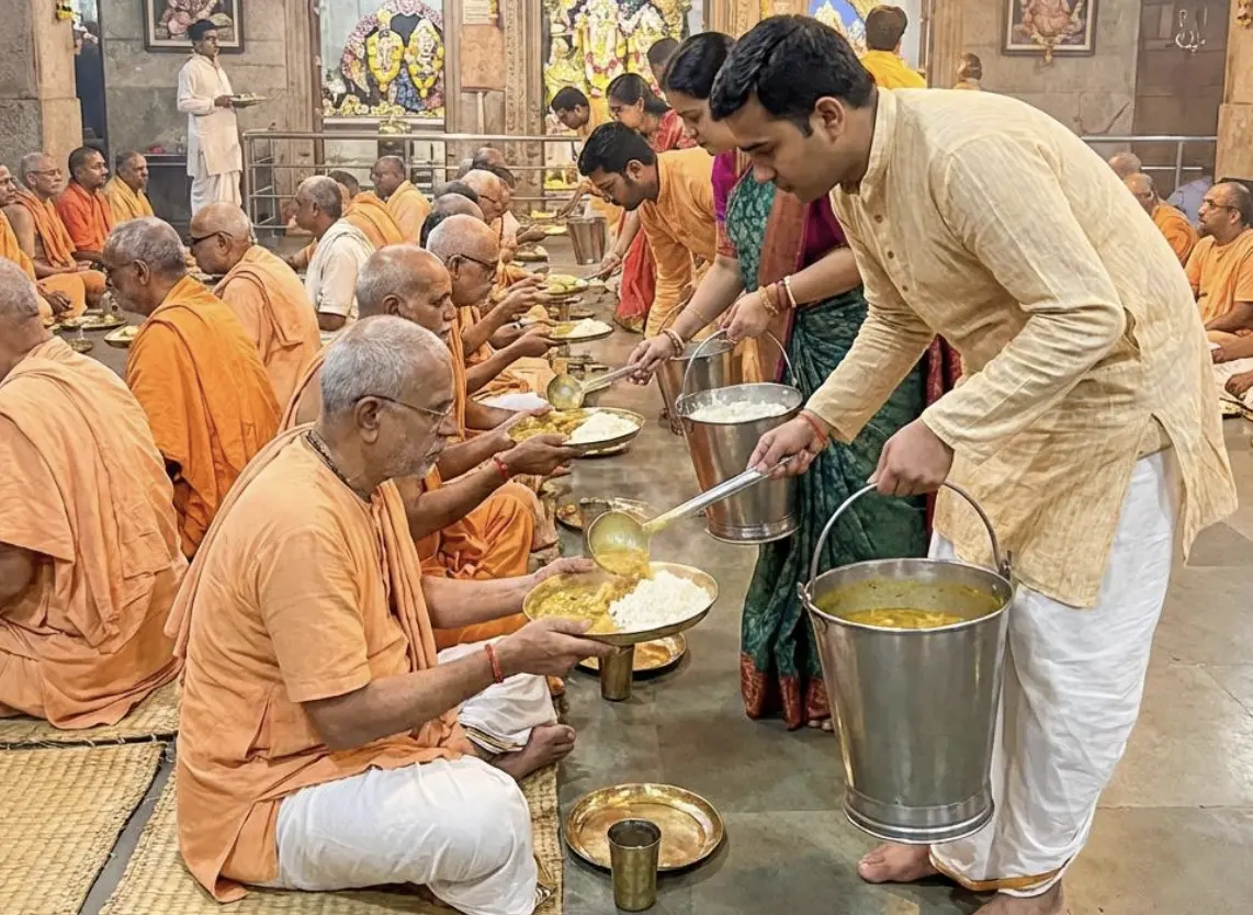 Brahman Bhojan Seva (5 brahman food seva)