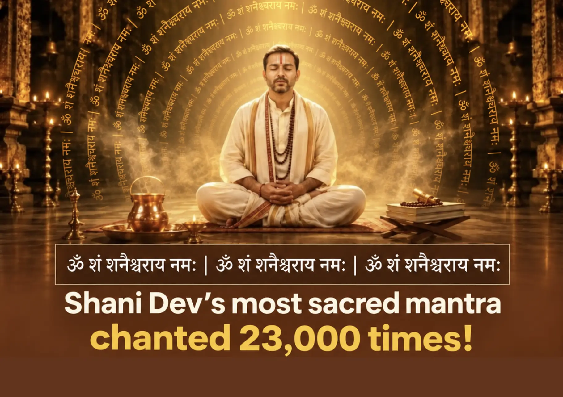 Shani Amavasya Vishesh - 23,000 Shani Mool Mantra Jaap