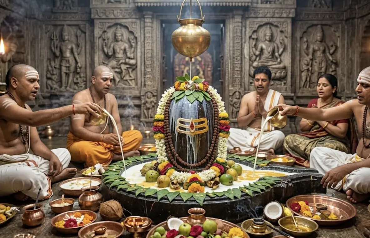 30 Days Daily Rudra Mantra Jaap & Panchamrit Rudrabhishek