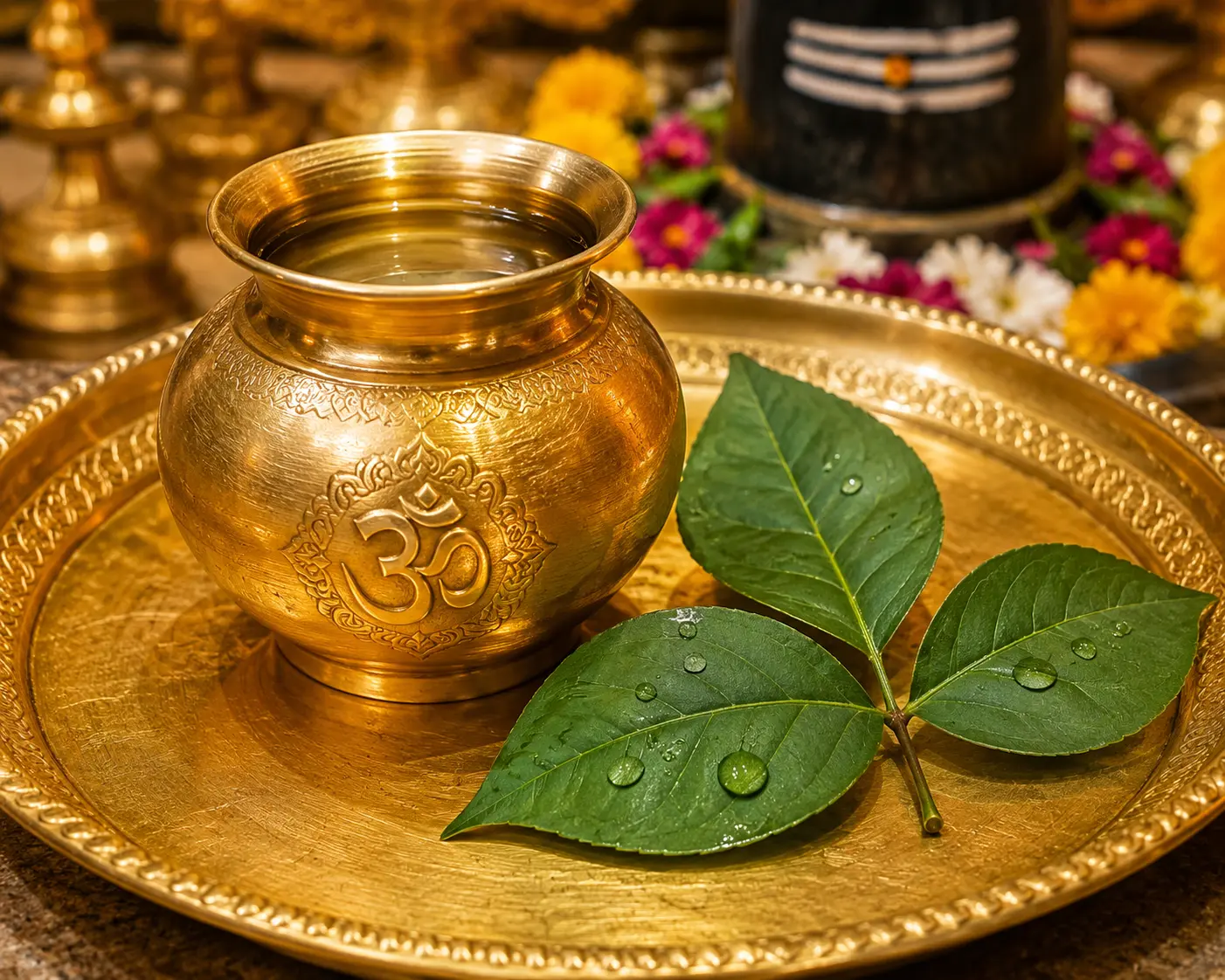 OfferJal & Bilva to Shivling in the holy month of Savan