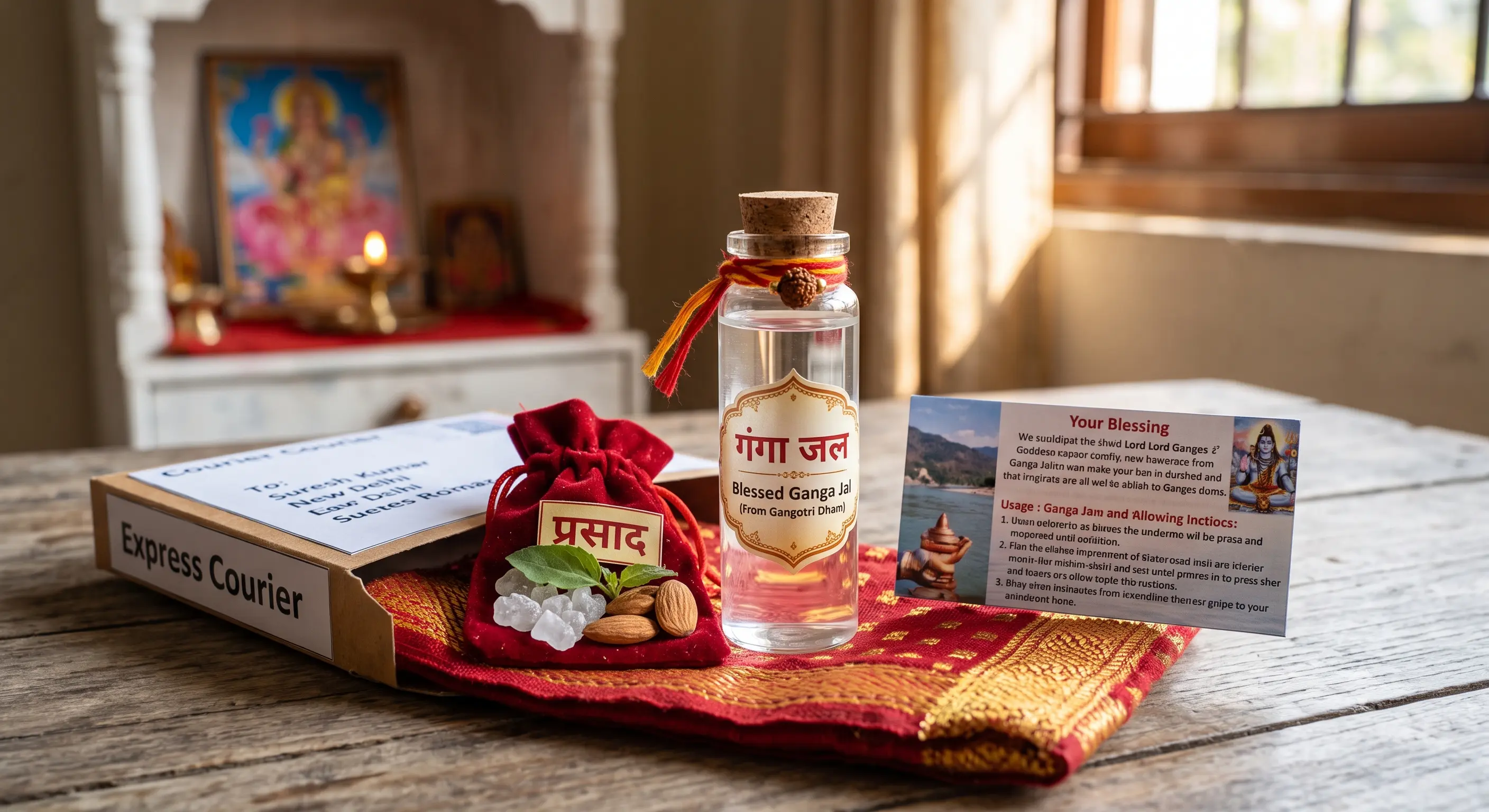 Sacred Ganga Jal Prasad