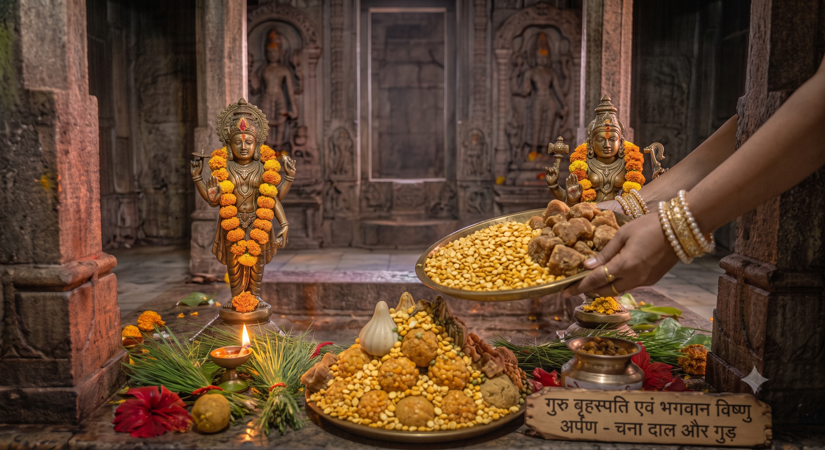 Chana Dal & Jaggery