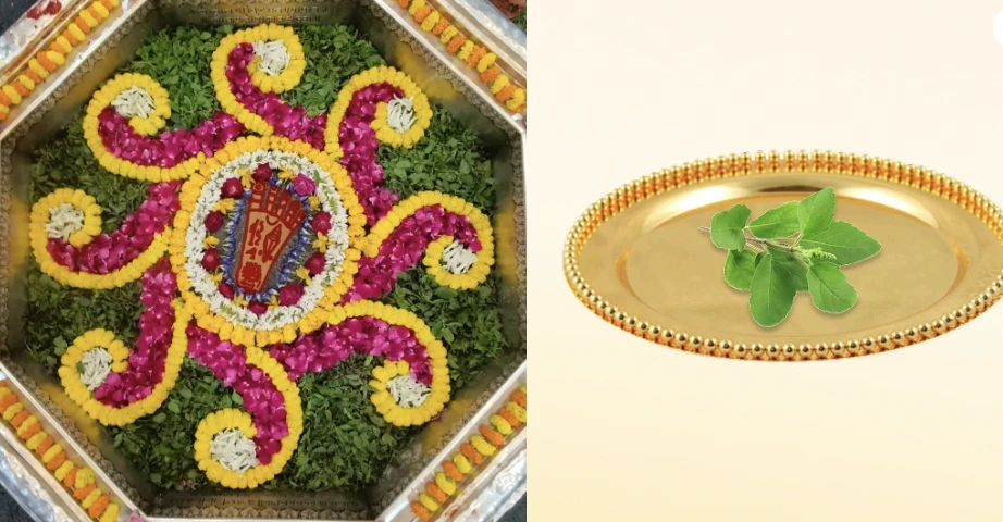 Vishnu Ji Tulasi & Kala Til Chadhava