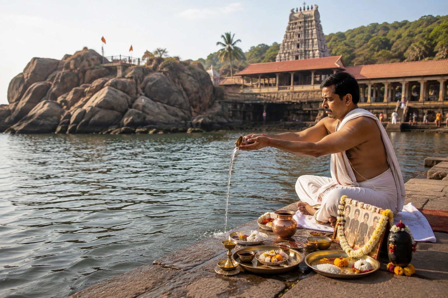 Pitru Shanti Puja at Gokarna Tirth Kshetra