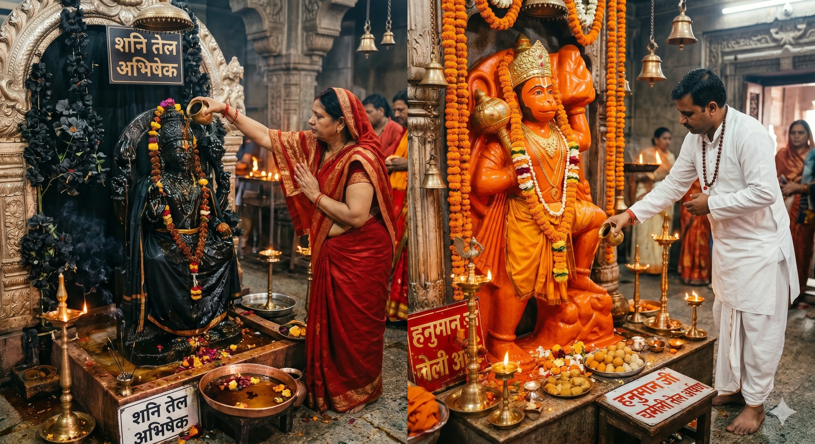 Hanuman Ji Chameli Oil & Shani Dev Sesame Oil Chadhava