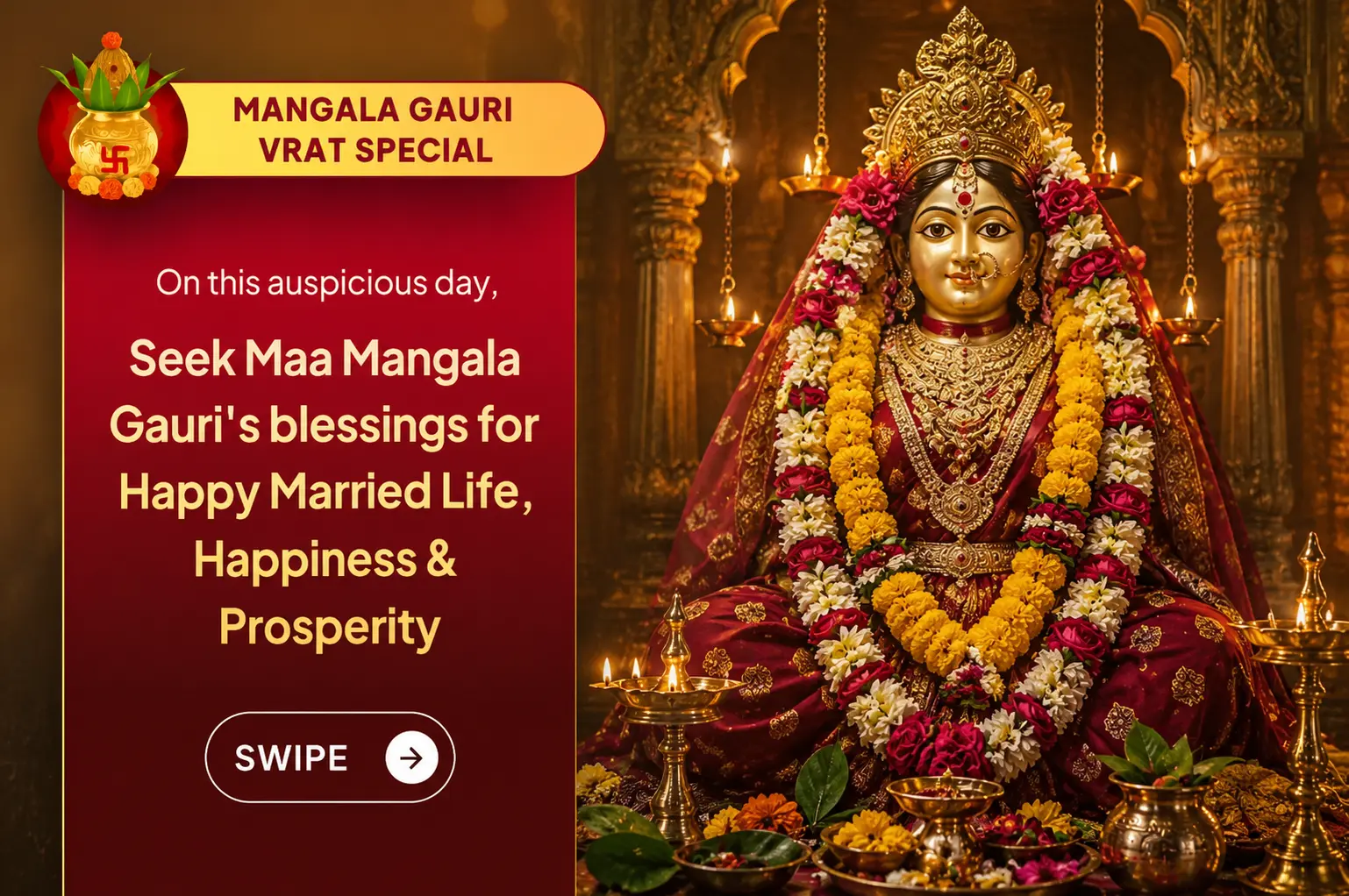 Shravan Special – Mangala Gauri Mahapuja Seek Maa Mangala Gauri