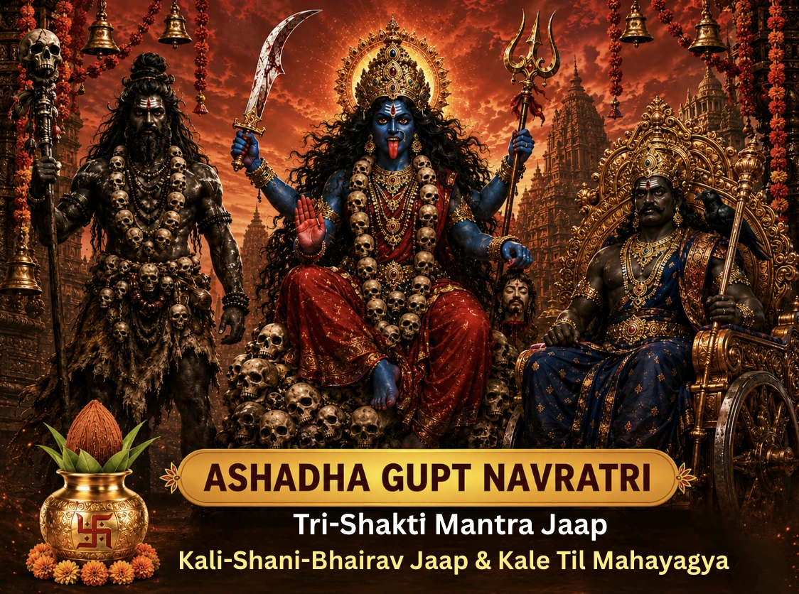 11,000 Kali Mantra Jaap, 23,000 Shani Mantra & Kala Til Yagya