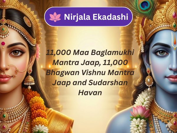 11,000 Maa Baglamukhi Mantra Jaap, 11,000 Bhagwan Vishnu Mantra Jaap and Sudarshan Havan