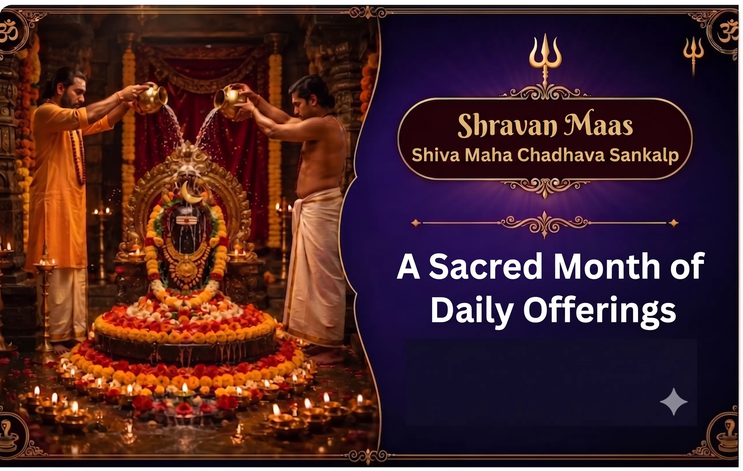 Shravan Maas Shiva Maha Chadhava Sankalp