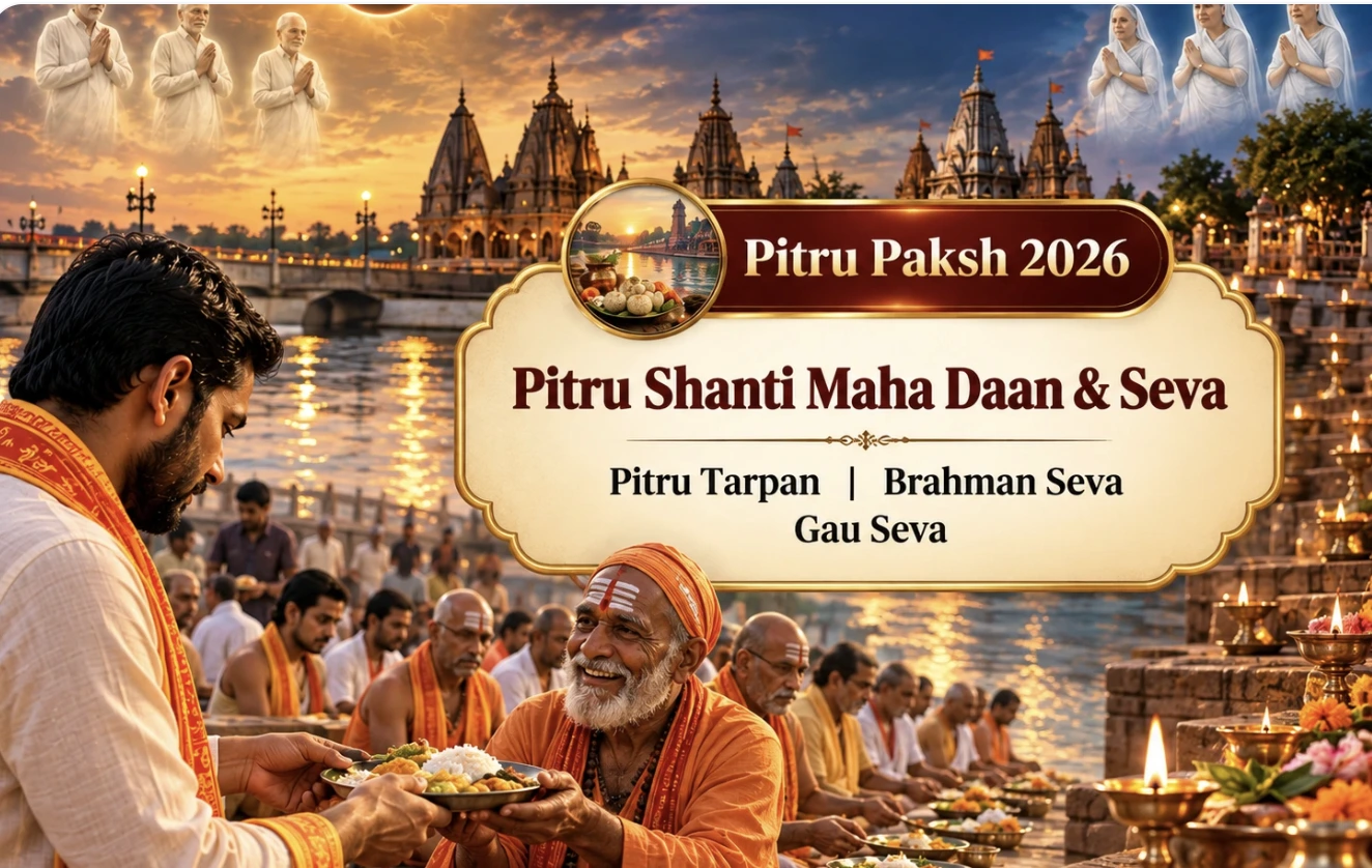 Pitru Paksh Shraadh Pitru Shanti Maha Daan & Seva