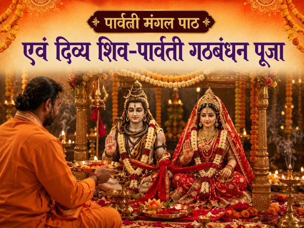 Sharavan Somvar Special - Shiv Parvati Gath Bandhan Puja at Baba Baidyanath Dham Jyotirling