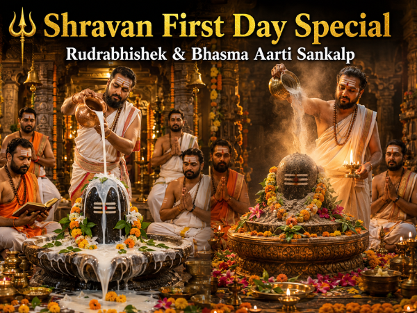 Rudrabhishek & Bhasma Aarti Sankalp at Mahakal