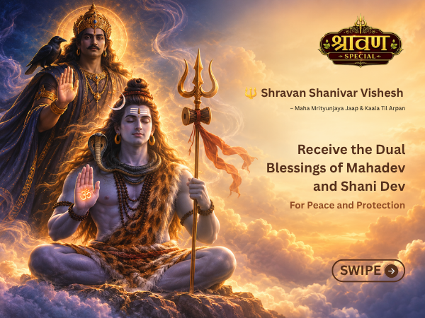 🔱 Shravan Shanivar Vishesh – Maha Mrityunjaya Jaap & Kaala Til Arpan