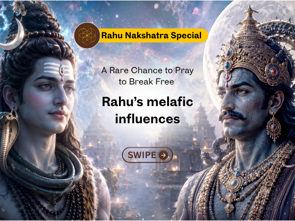 18,000 Rahu, 11,000 Chandra, 11,000 Rudra Mantra Jaap and Shiv Rudrabhishek for Rahu Peeda Shanti