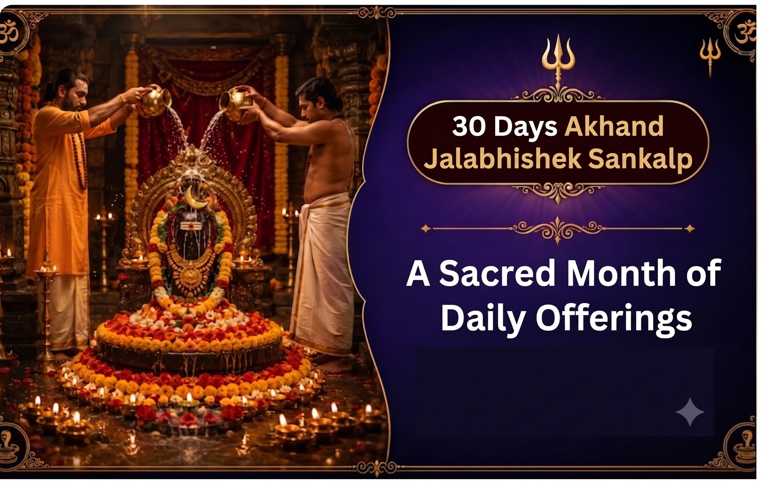 Sawan Month 30-Day Baidyanath Dham Jyotirlinga Jalabhishek Sankalp