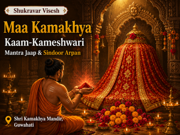 Maa Kamakhya Kaam-Kameshwari Mantra Jaap & Sindoor Arpan