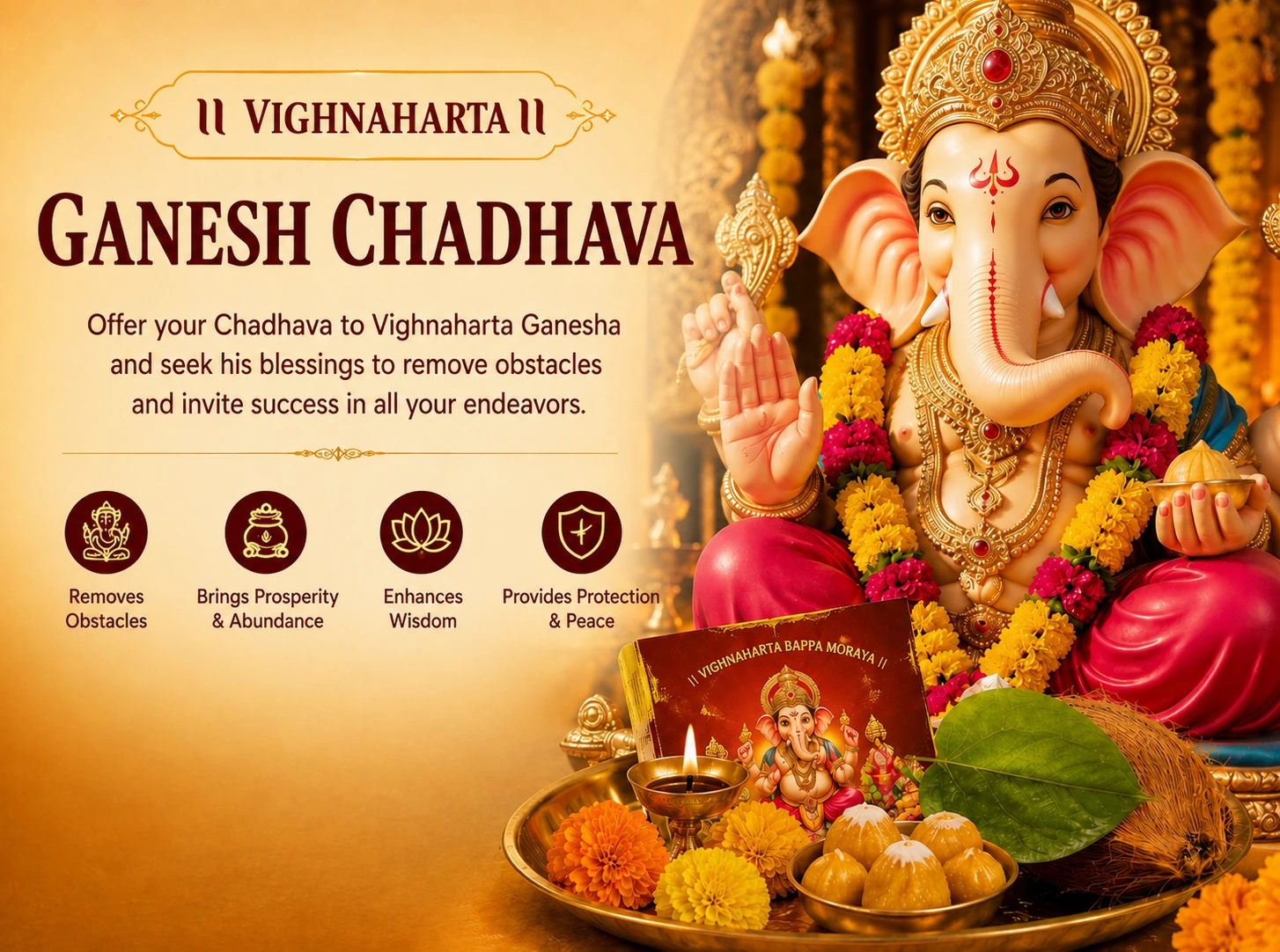Vighnaharta Ganesh Chadhava