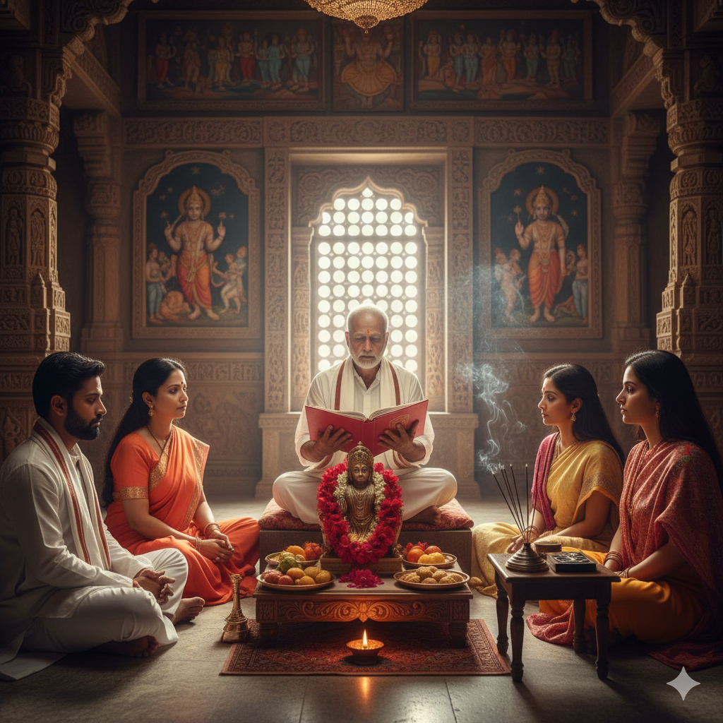 🕉️ Sundarkand Katha, Aarti & Havan at Home
