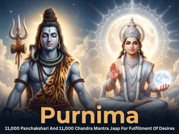 11,000 Panchakshari And 11,000 Chandra Mantra Jaap For Fulfillment Of Desires