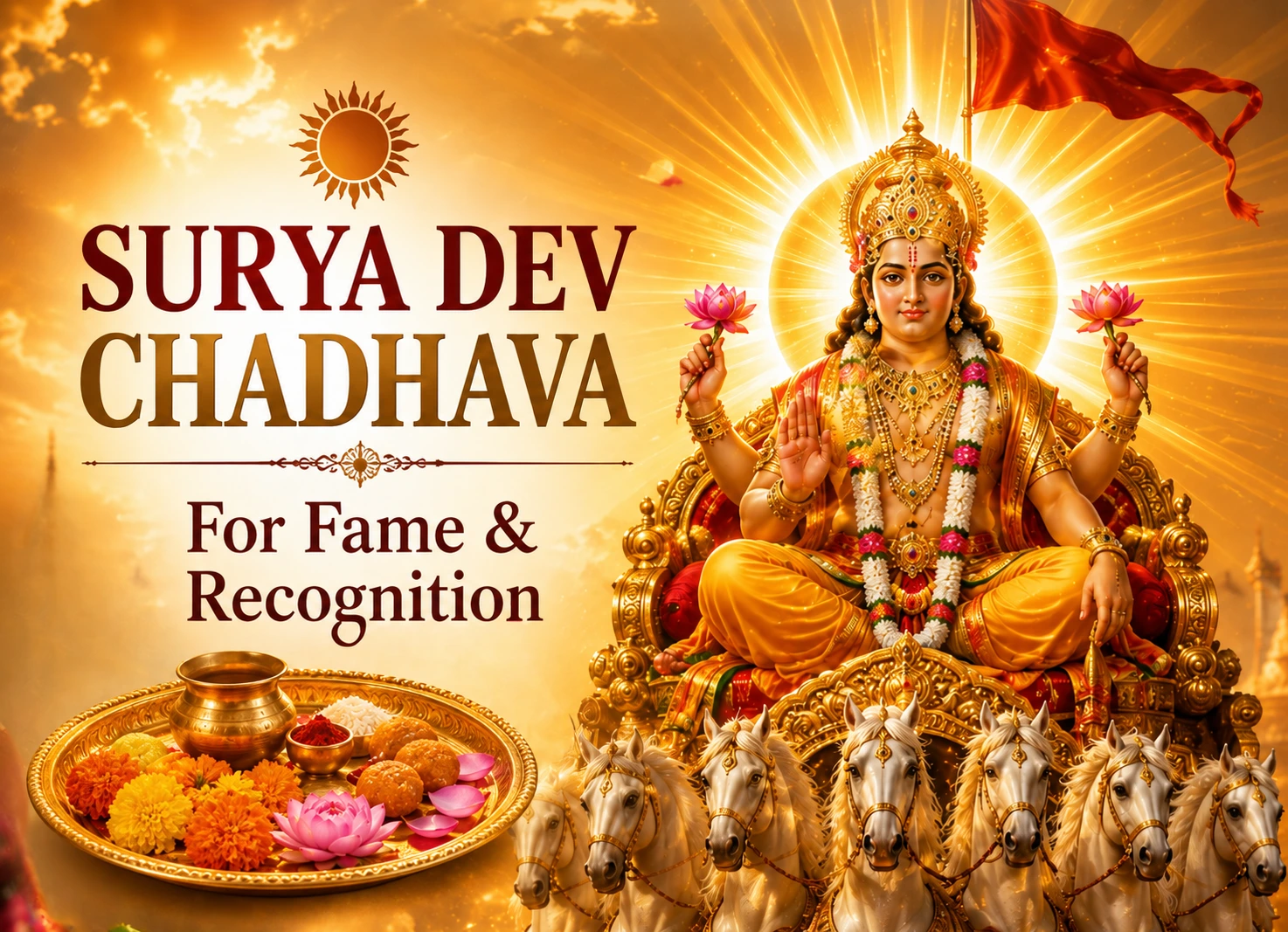 Surya Dev Chadhava for Fame & Recognization