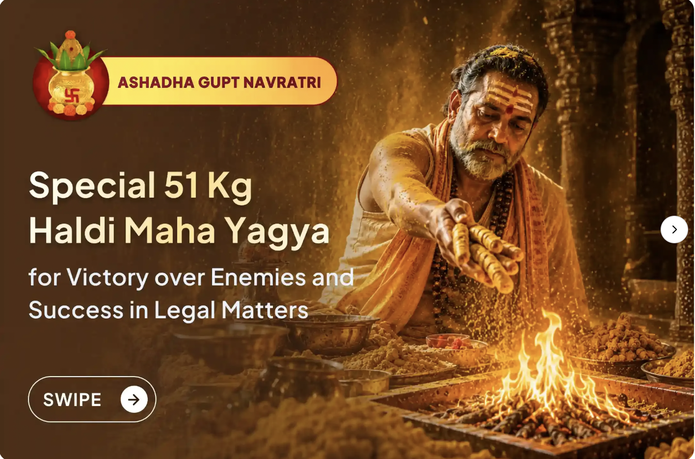 Maa Bagalamukhi Haldi Abhishek & Lal Mirch Maha Yagya